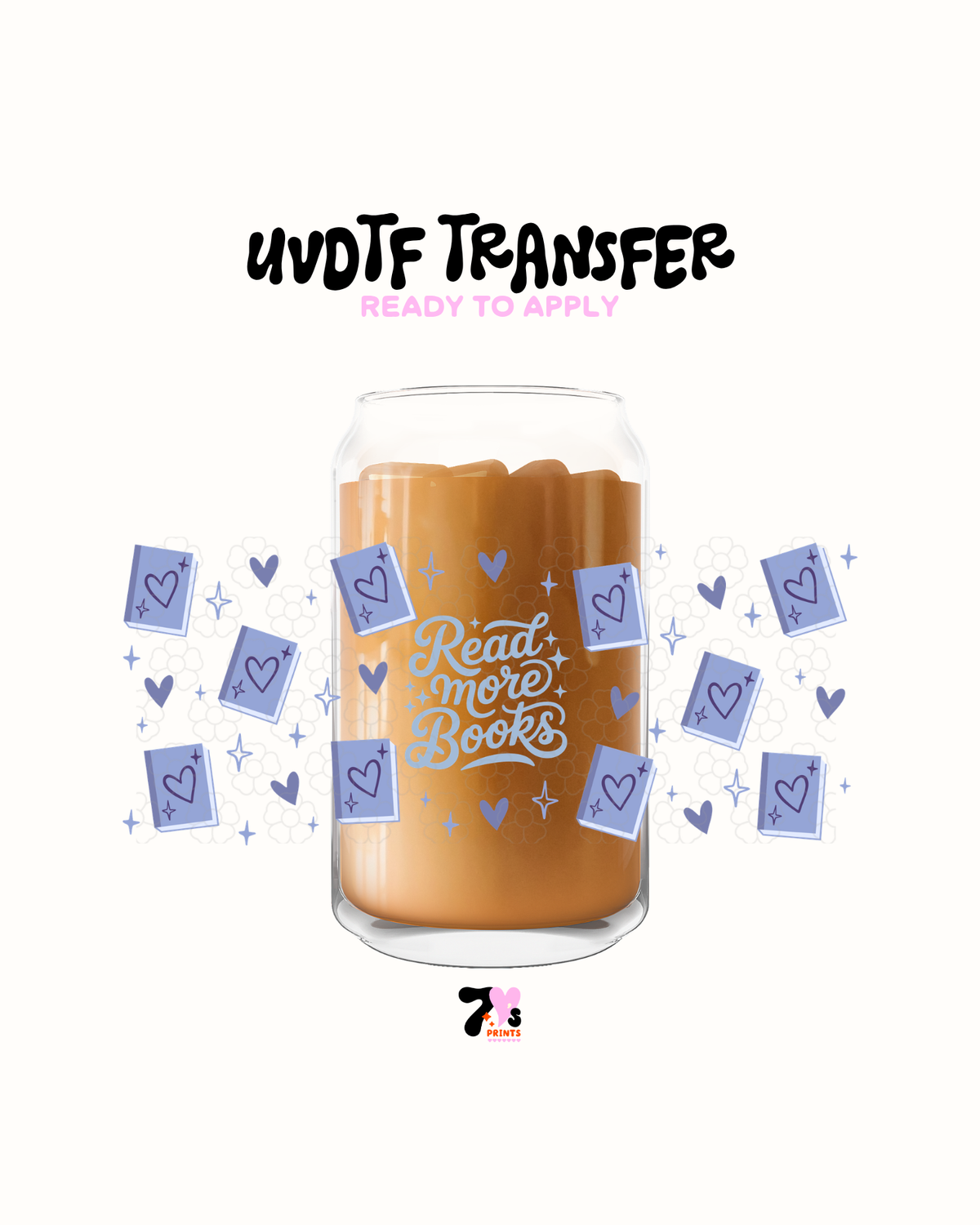 Read More books - UVDTF Wrap