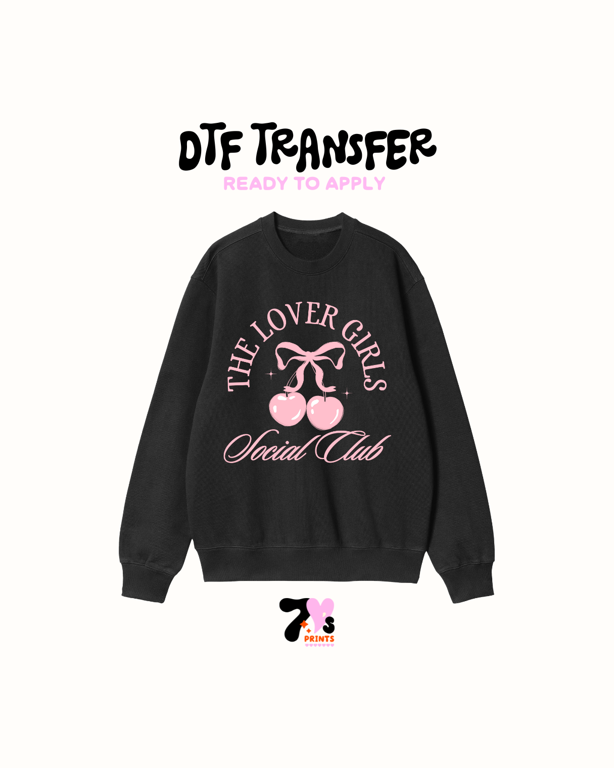 The lovers Club Pink - DTF Transfer
