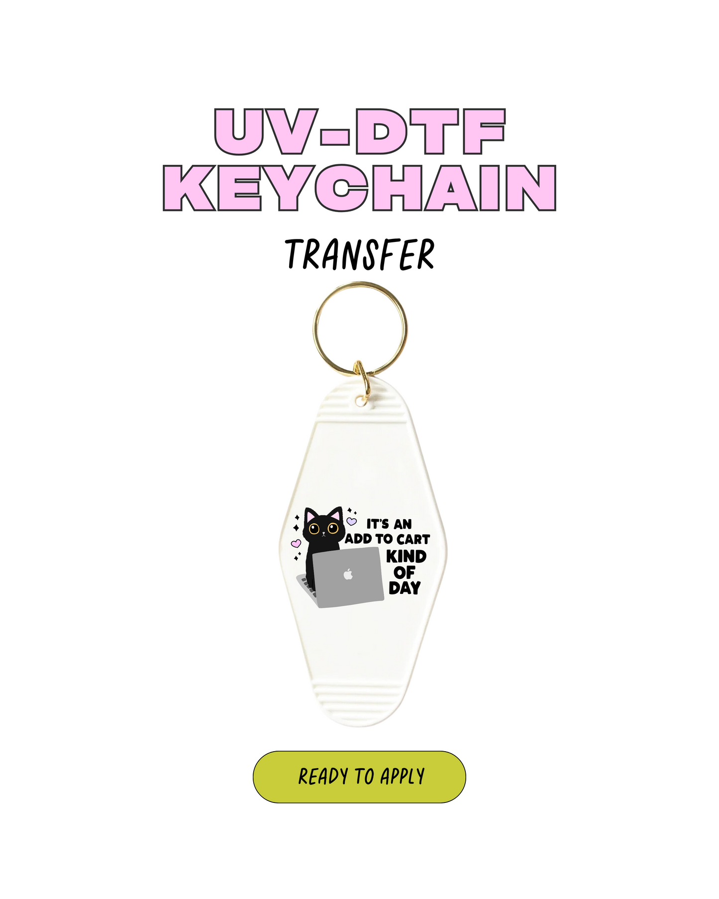 add to cart - UVDTF Keychain