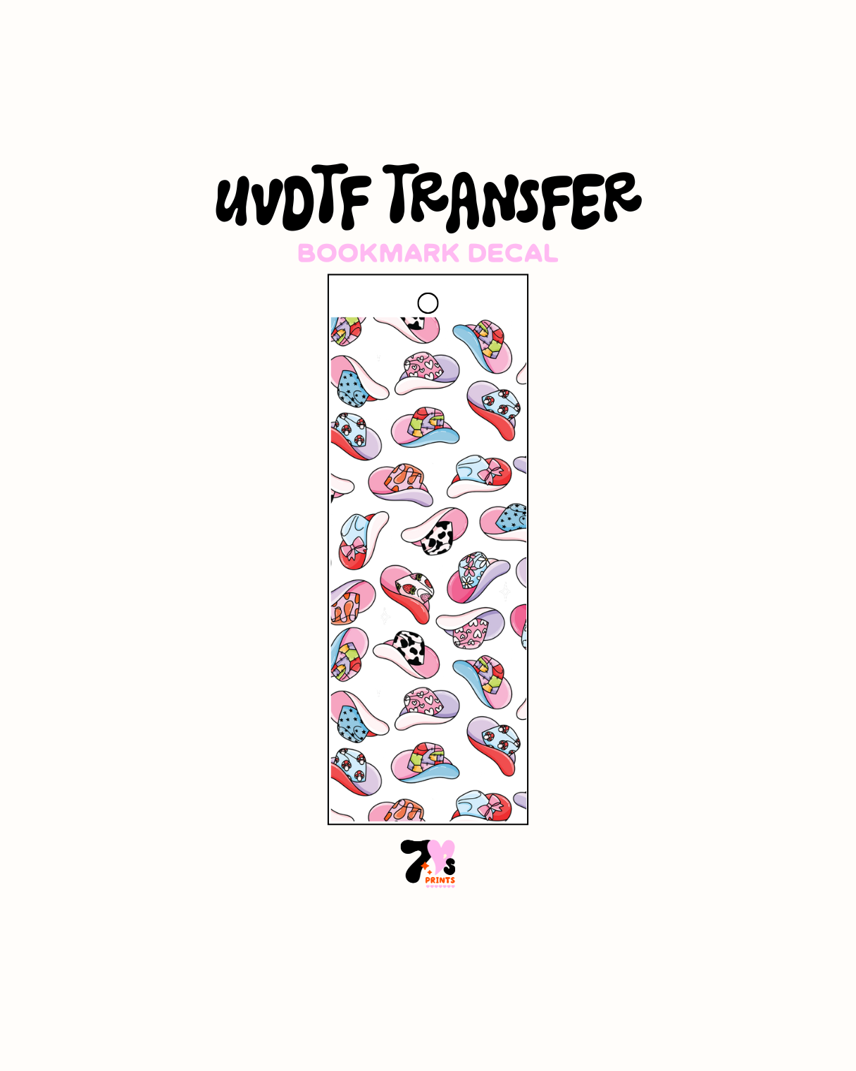 Libros de Astro - Calcomanía de marcador UVDTF