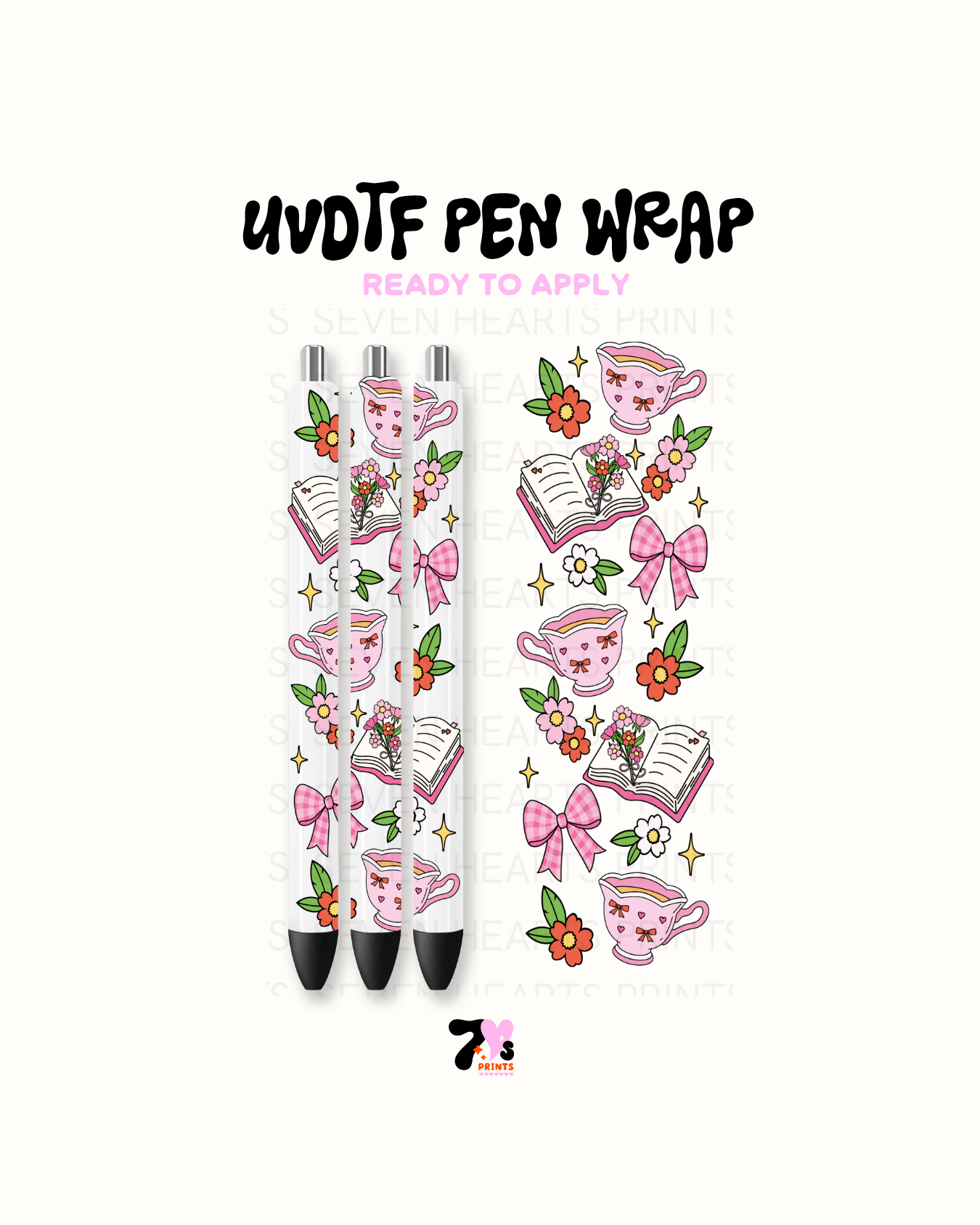 UVDTF Pen Wrap #9 Set of 3