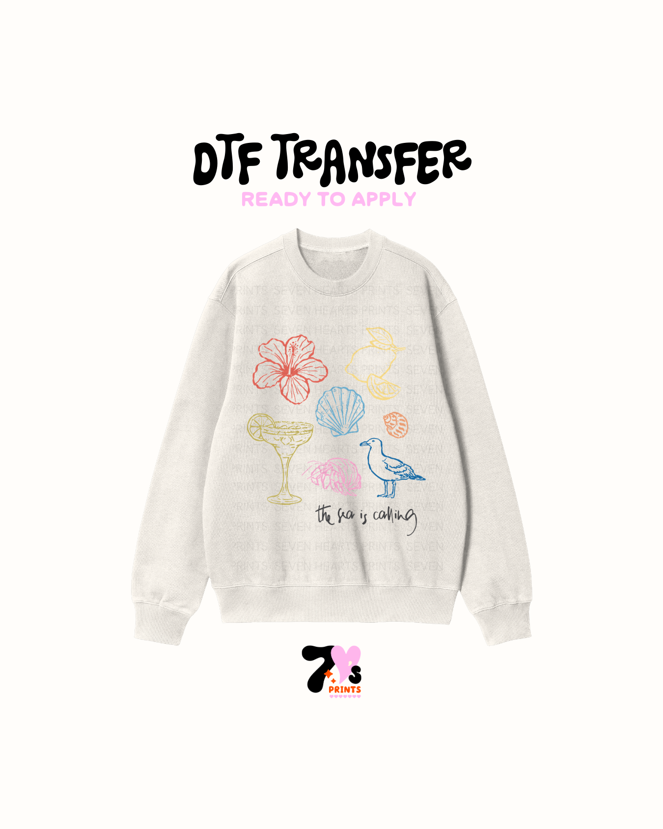 The sea is calling - DTF Transfers