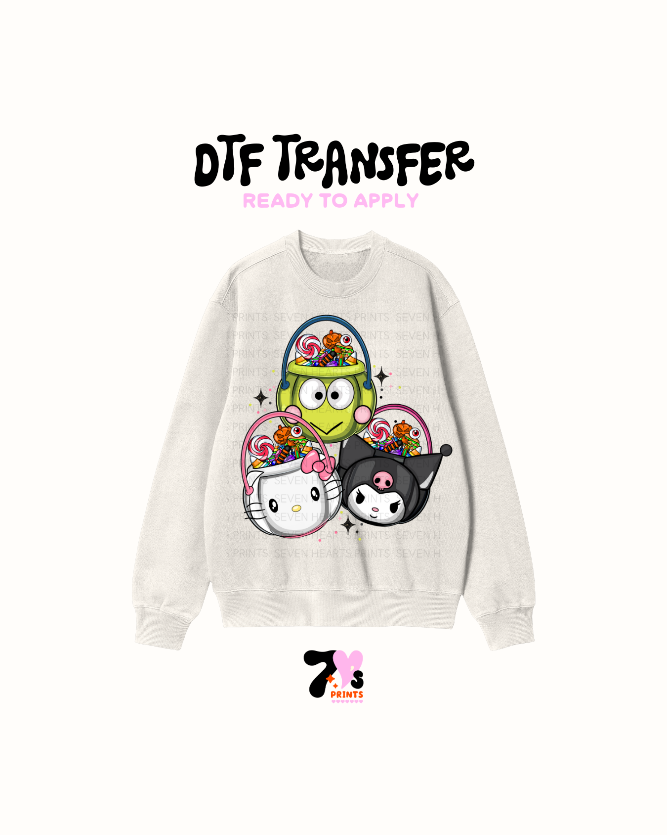 Halloween candy baskets - DTF Transfers