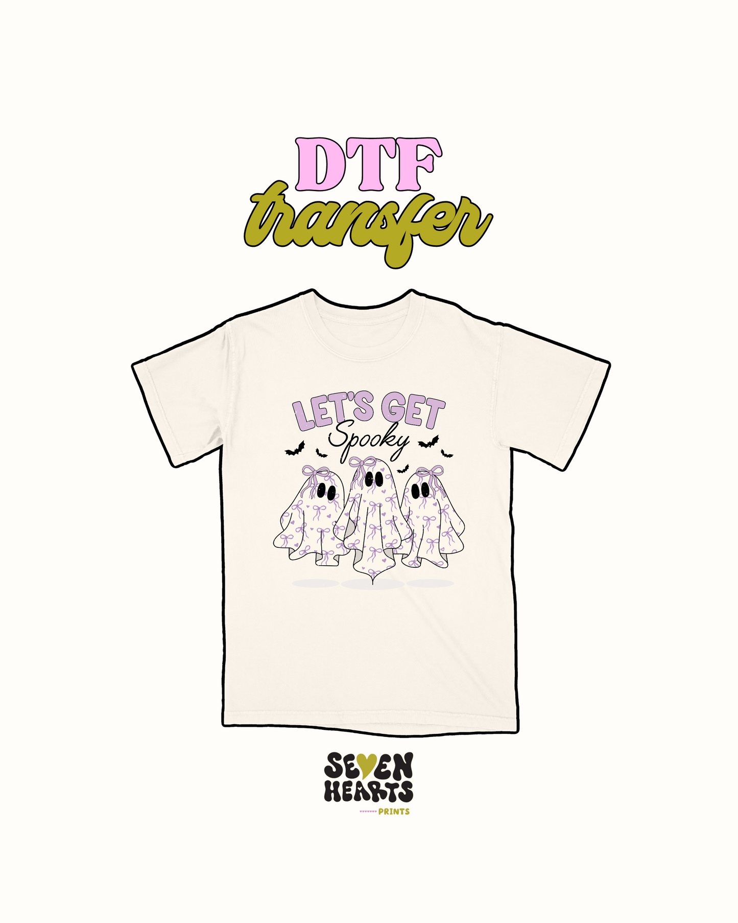 Pongámonos espeluznantes - Transferencia DTF