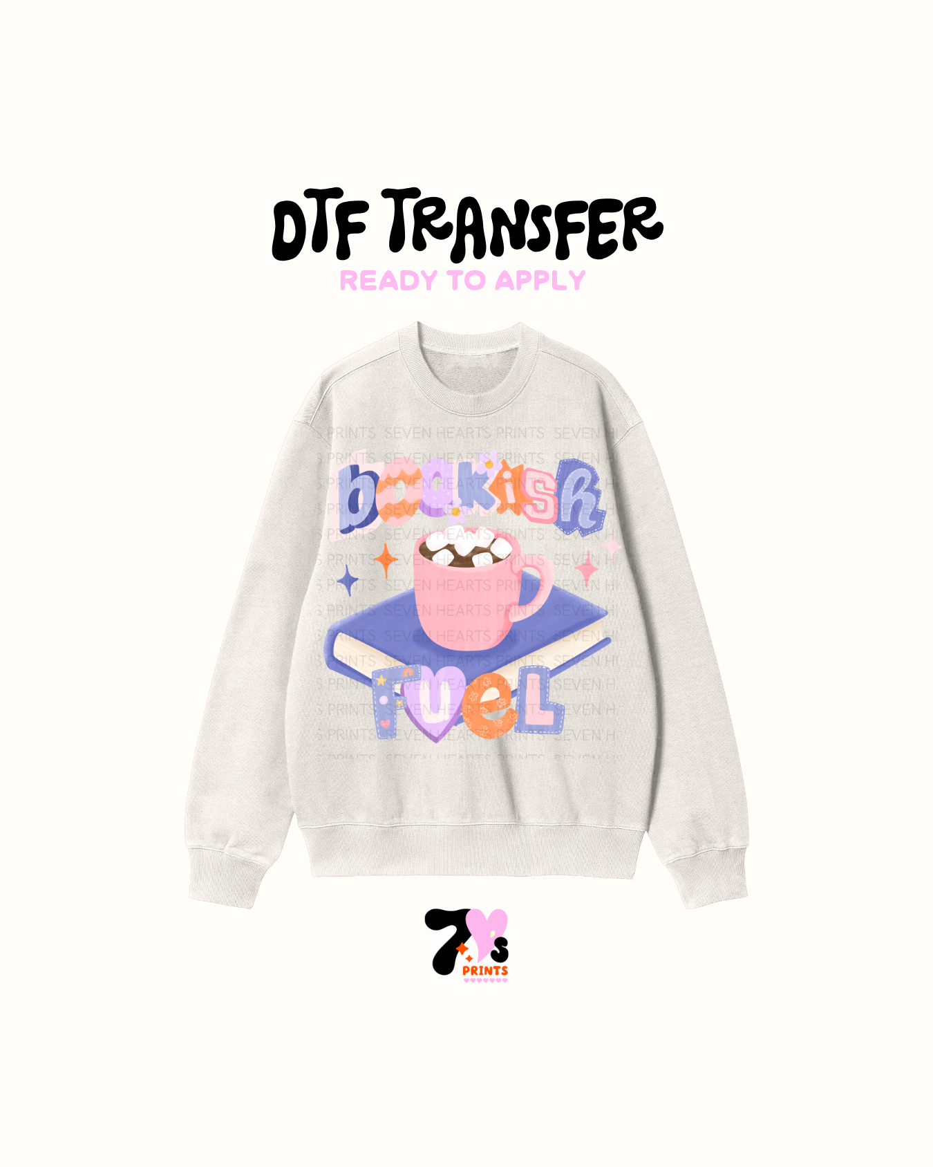 Bookish fuel - DTF Transfers