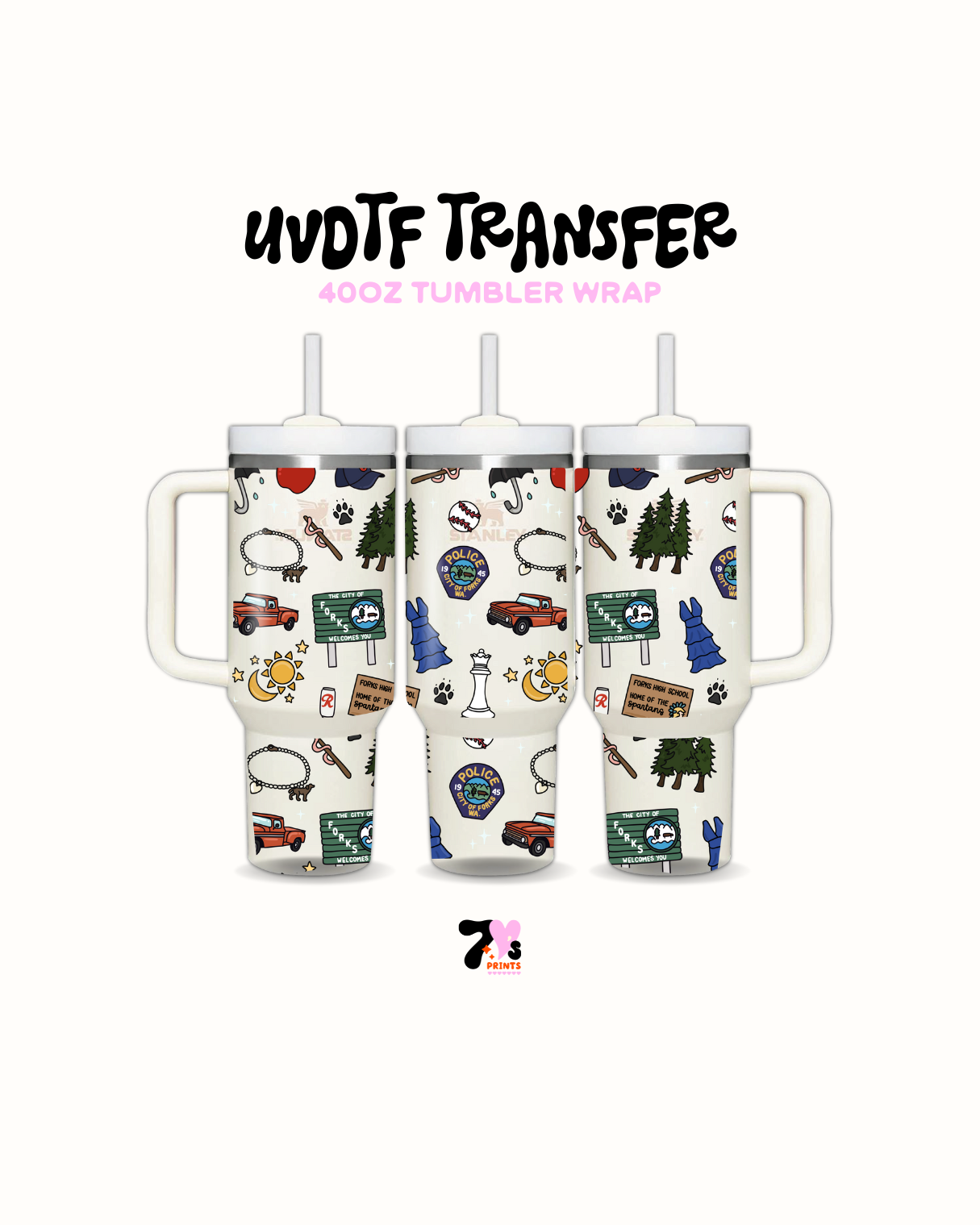 Twilight Book Club - UVDTF Wrap