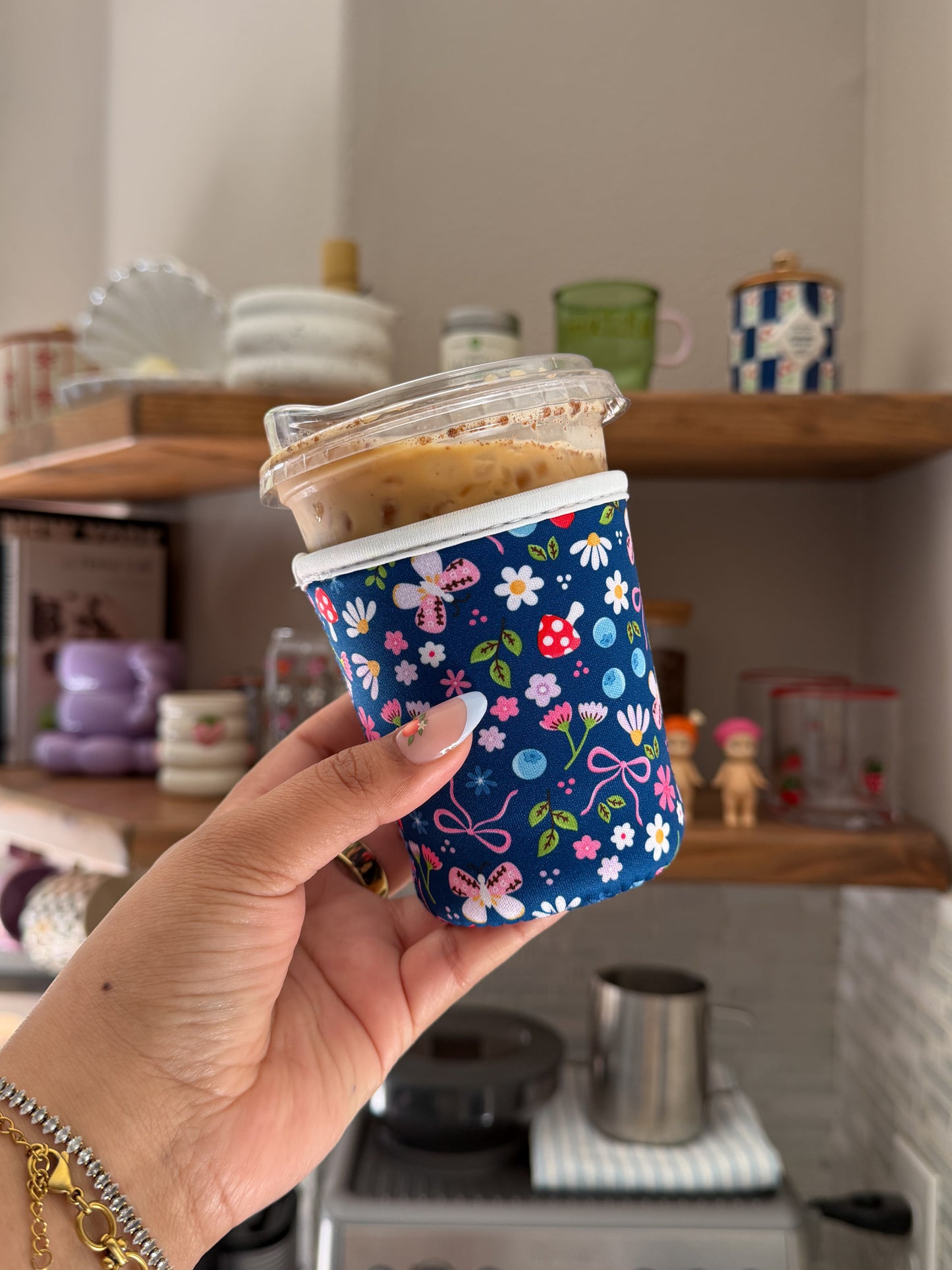 Flower Garden Coffee Sleeve