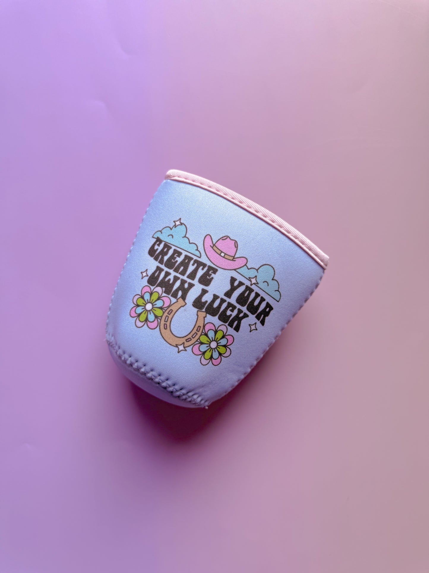 Create your own Luck - Coffee sleeve