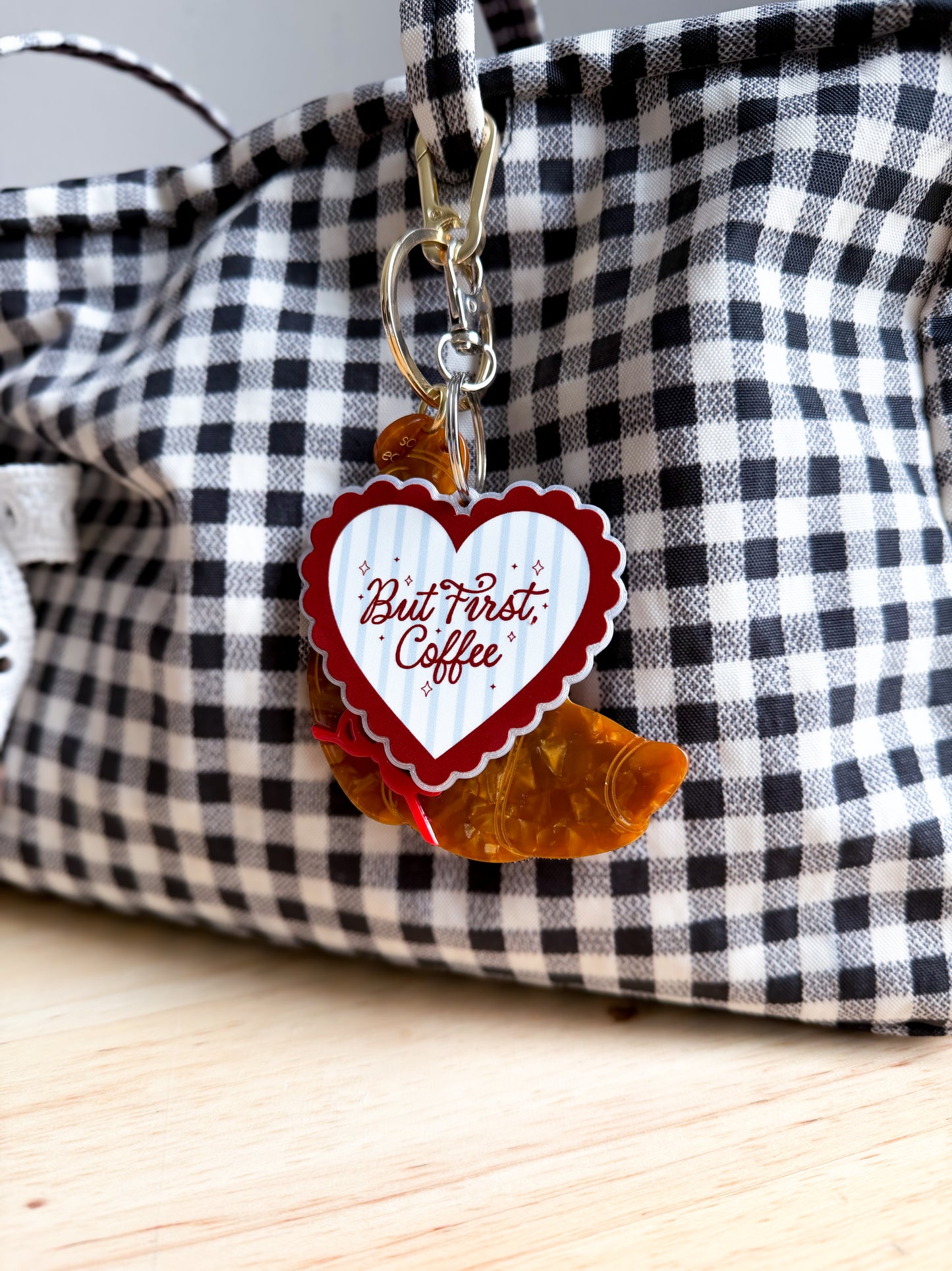 But first coffee Keychain/Bag Charm (Set of 4)