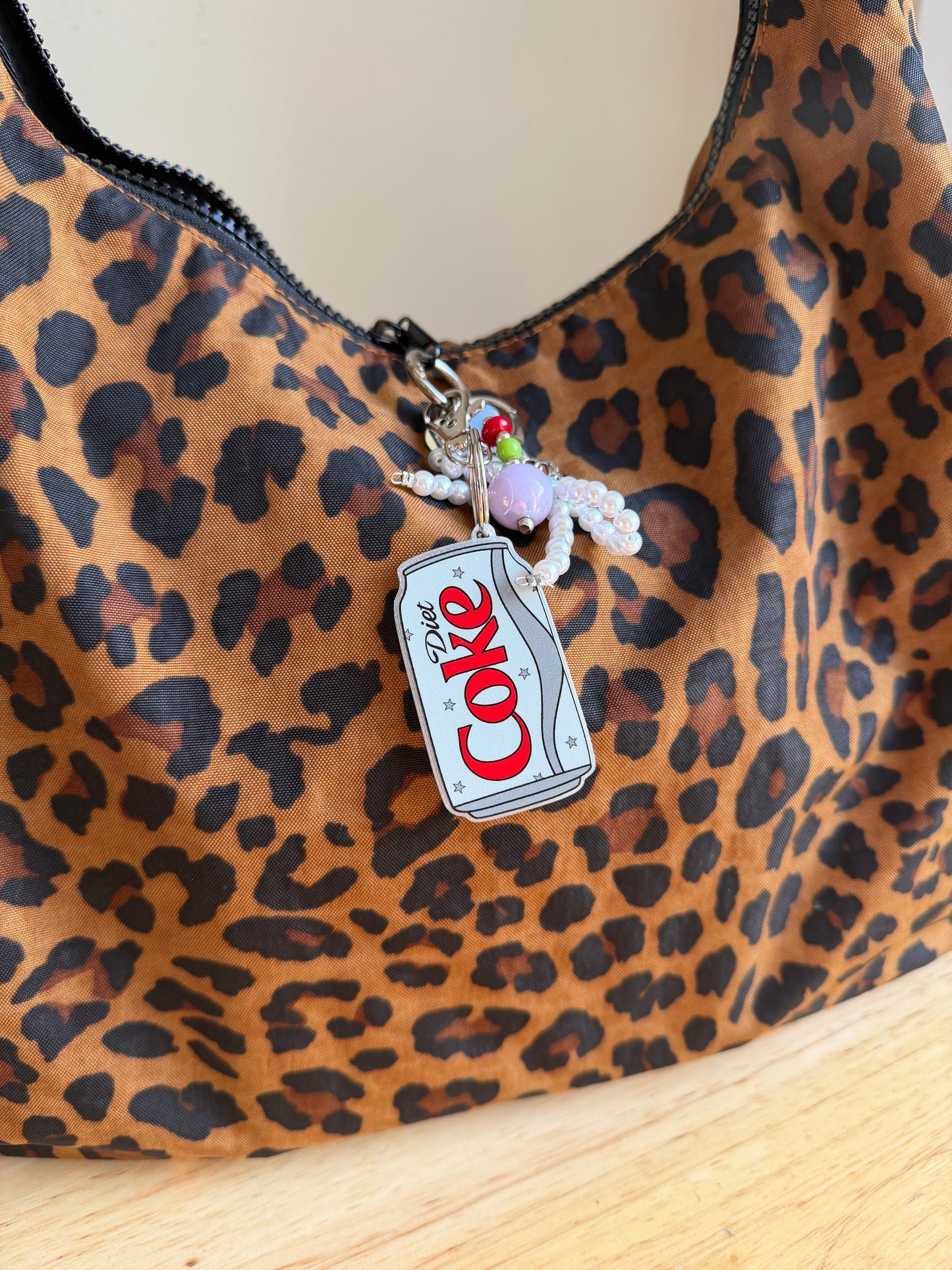 Diet Coke Keychain/Bag Charm(Set of 4)