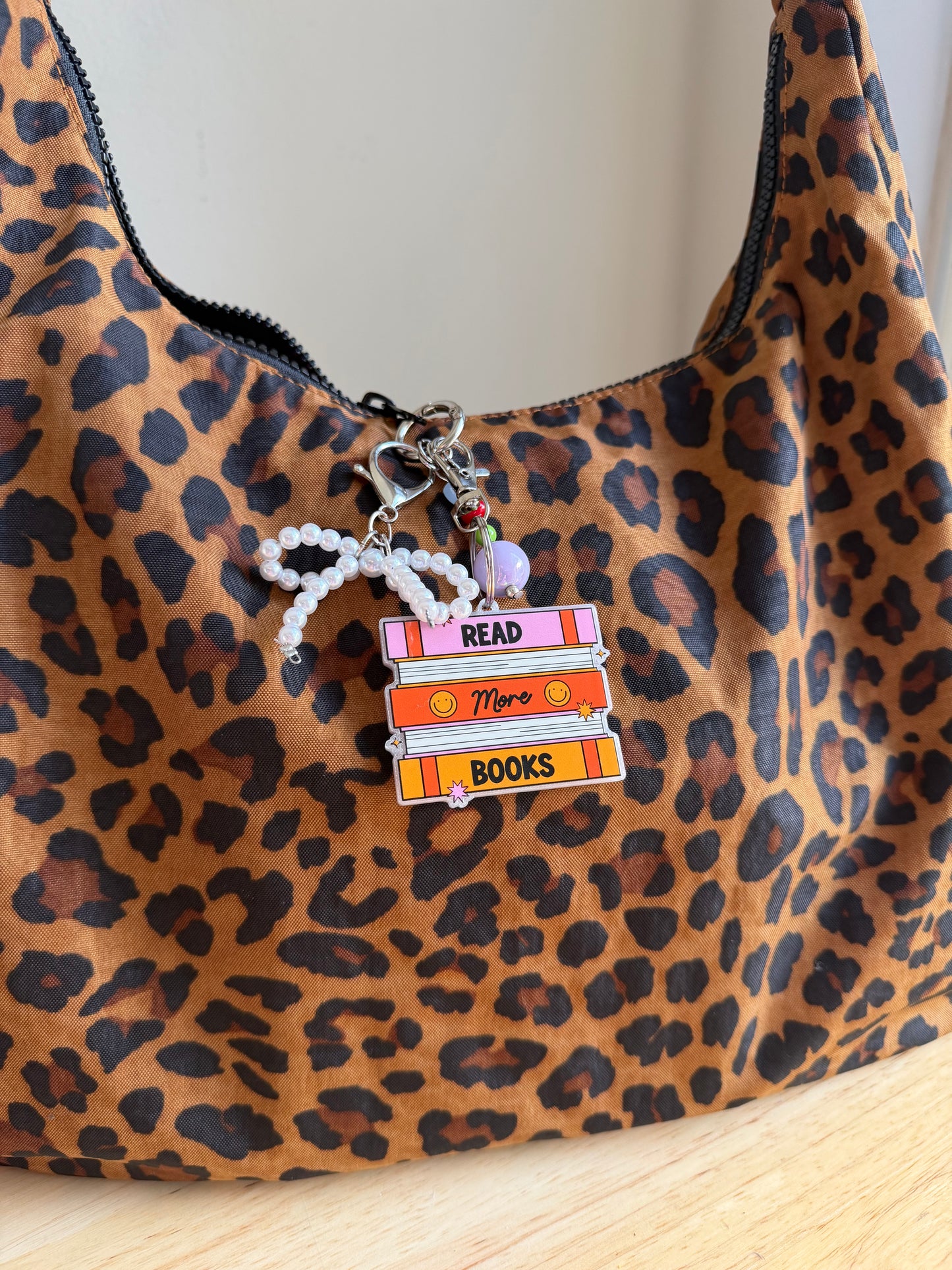 Read More Books Keychain/Bag Charm(Set of 4)