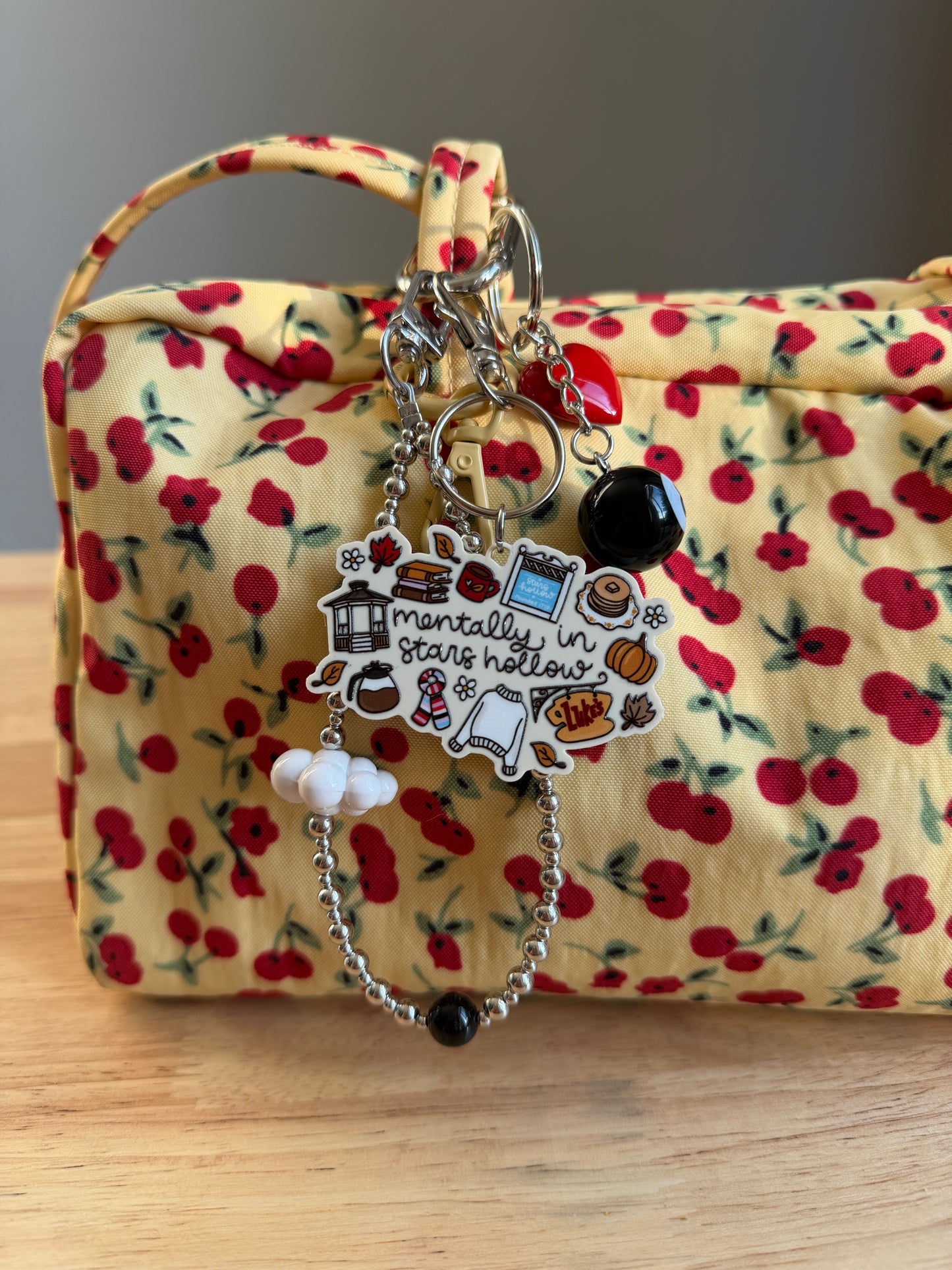 Mentally At in Star Hollow Keychain/Bag Charm(Set of 4)