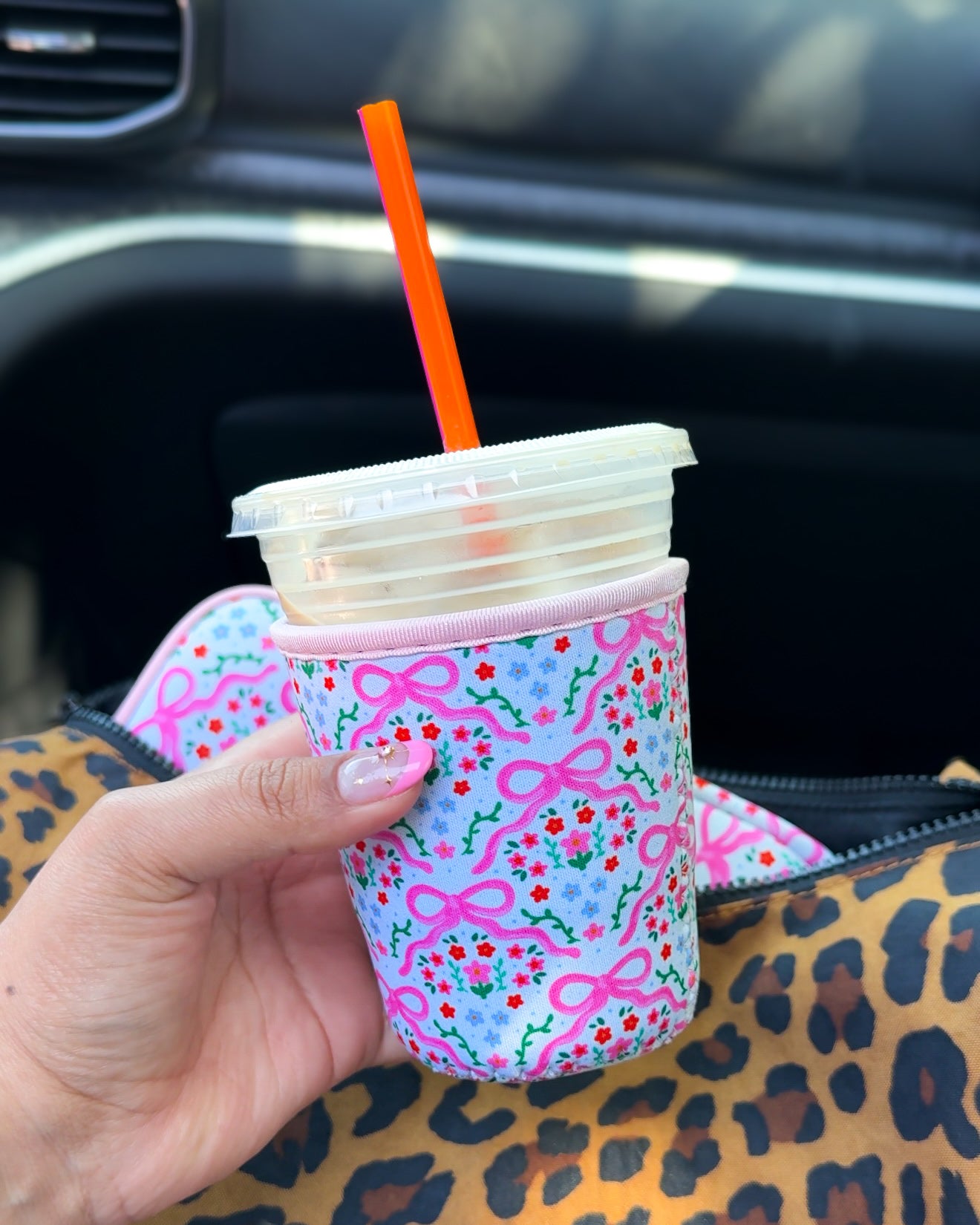 Bows and Flowers - Coffee Sleeve