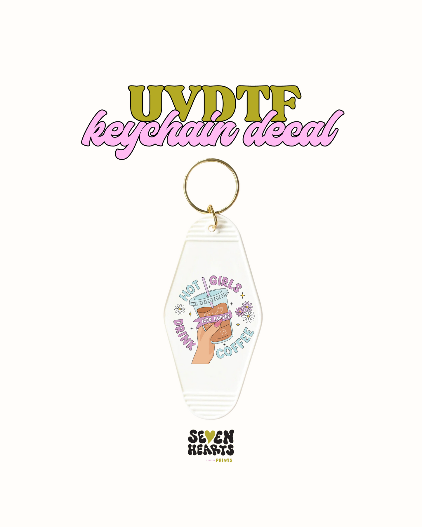 1989 - Juego de 5 calcomanías para llaveros