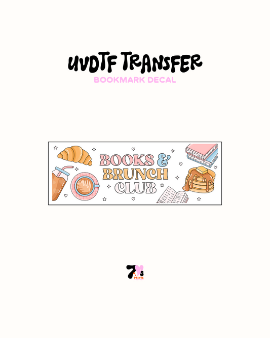 Libros de Astro - Calcomanía de marcador UVDTF