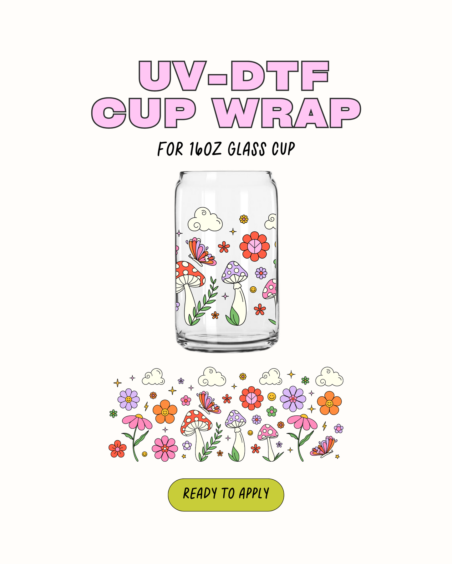 Flower Field - UV DTF