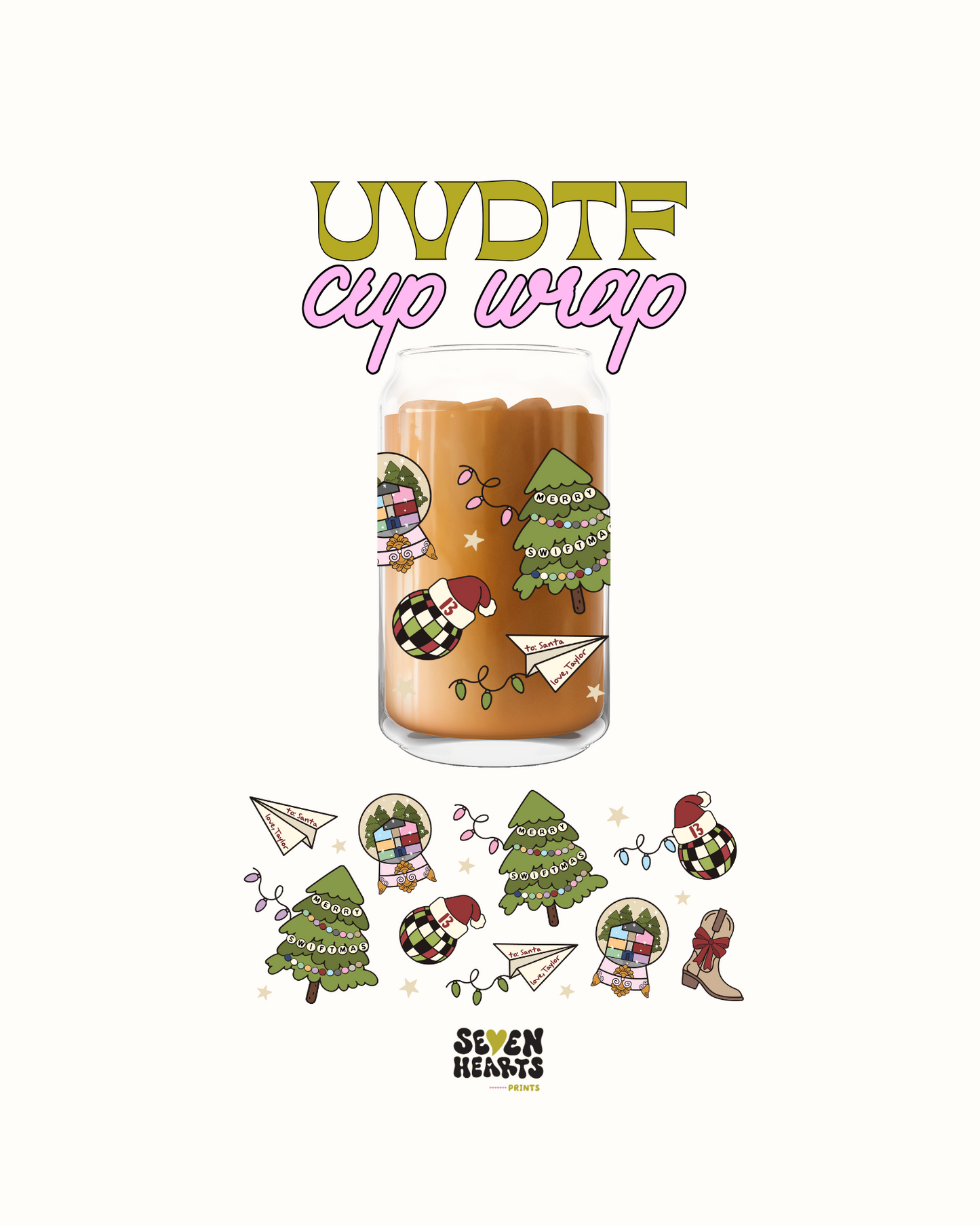 Merry Swiftmas- UVDTF Wrap