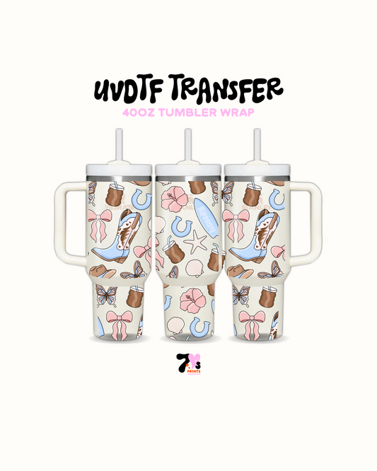 Coastal Cowgirl - UVDTF Wrap