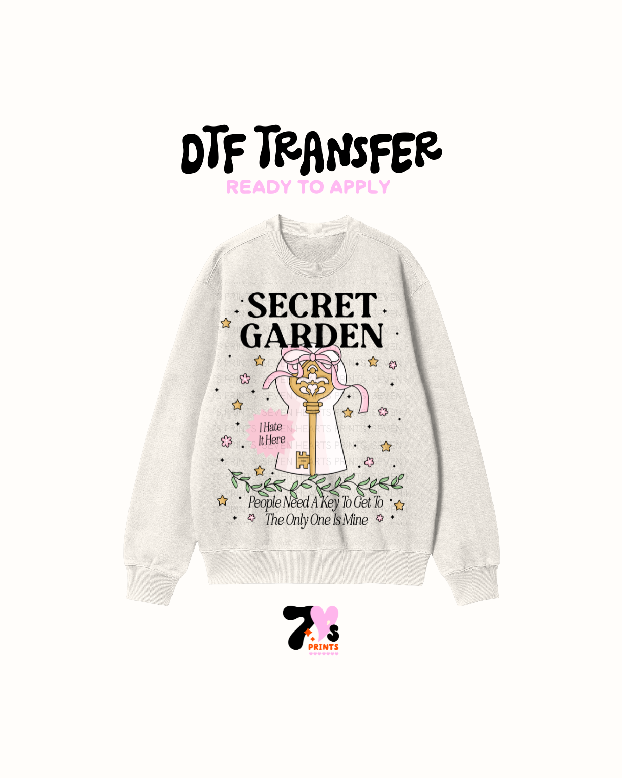Secret garden- DTF Transfer