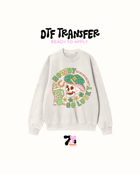 Howdy Lucky - DTF Transfers