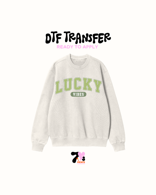 Lucky vibess - DTF Transfers