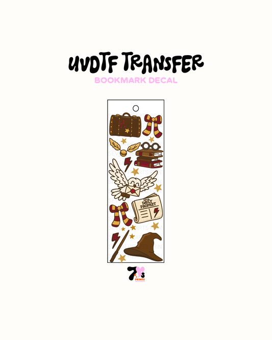 UVDTF Bookmark Decal #370