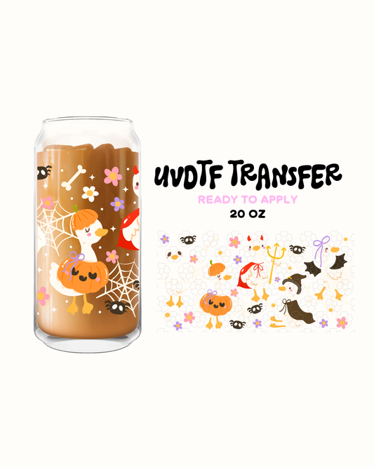 Spooky Goose - UVDTF 20oz Cup Wrap