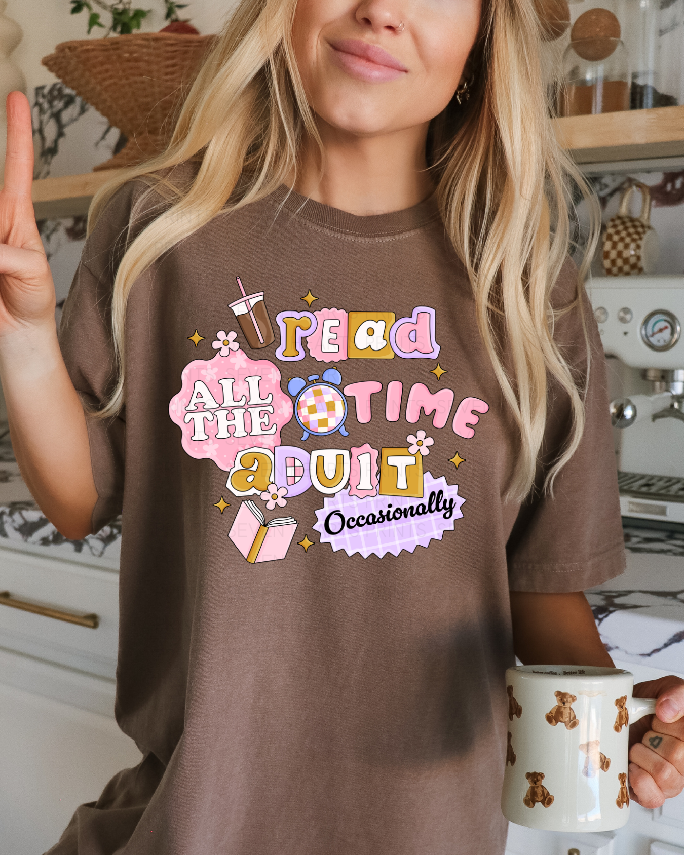 Read all the time Adult occosional- DTF Transfers