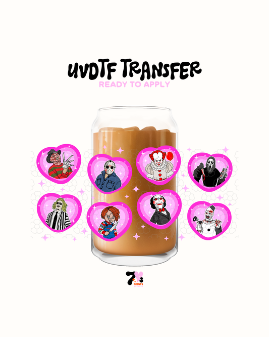 Scary hearts - UVDTF Wrap