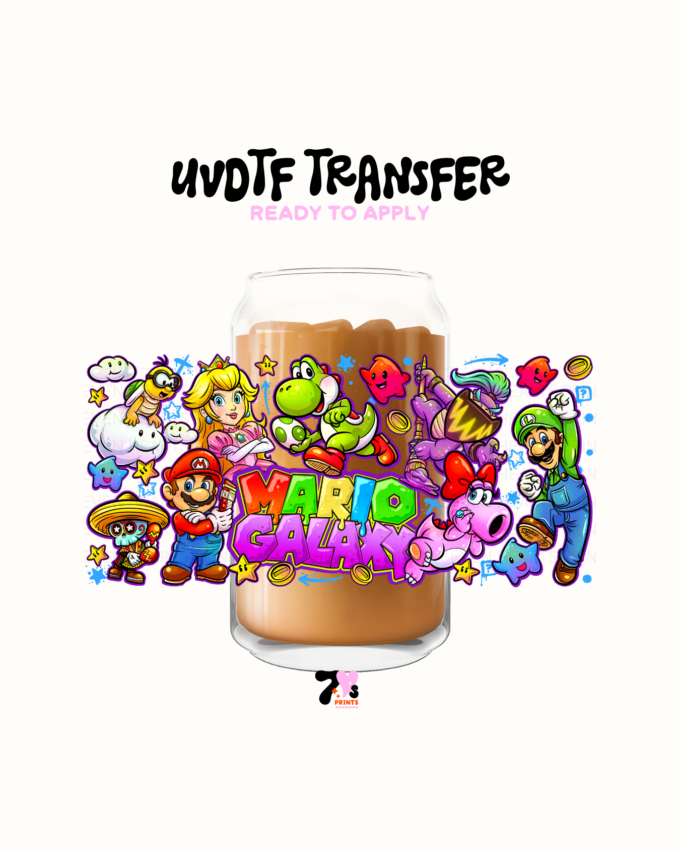 Mario and friends - UVDTF Wrap
