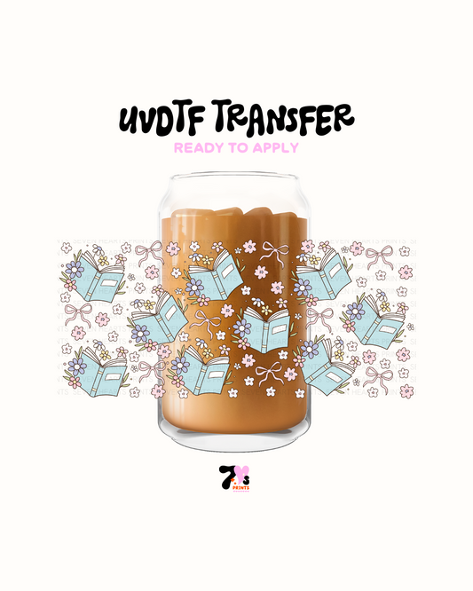 Cute books - UVDTF Wraps