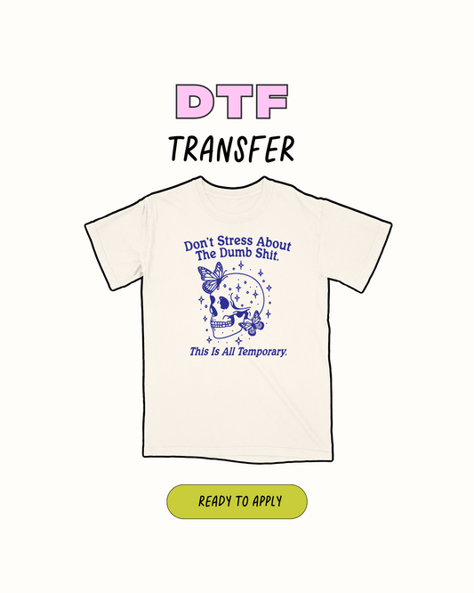 No te estreses: transferencia DTF