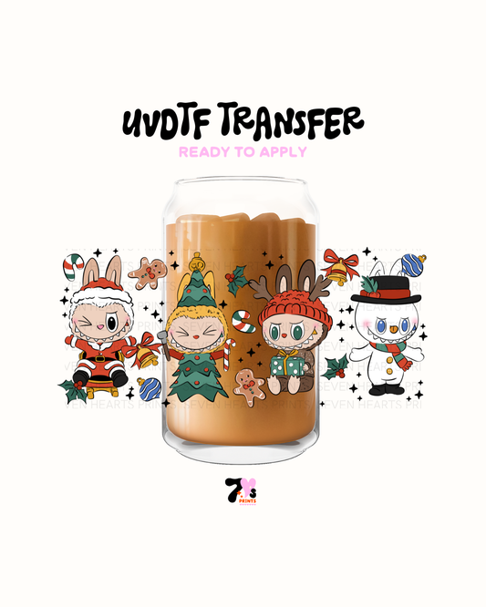 -Xmas lafufus  UVDTF Wraps