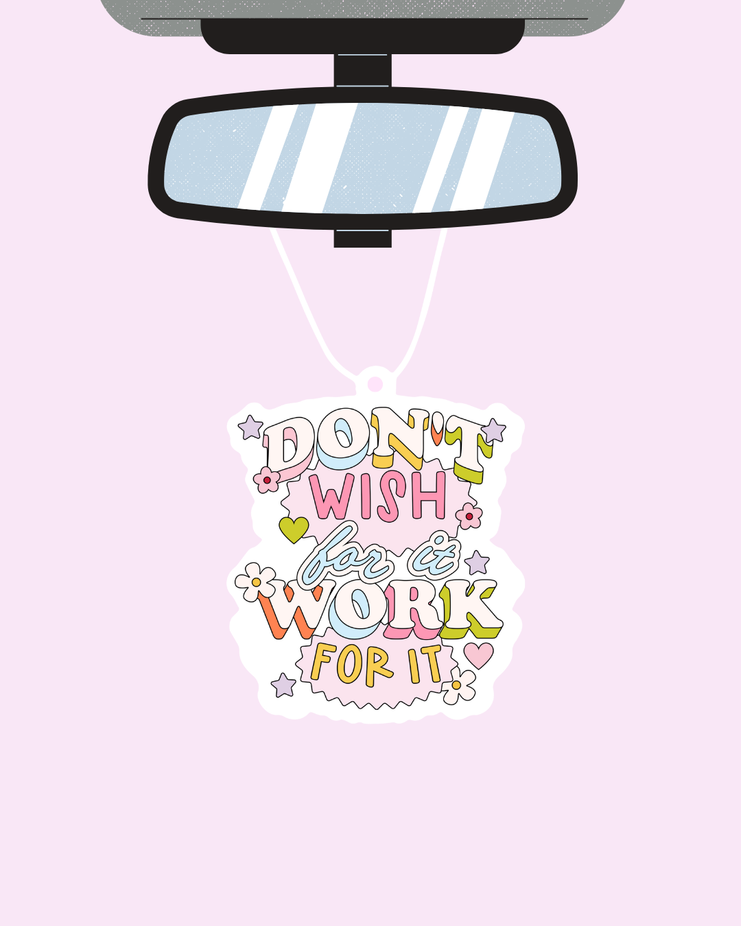 Work for it - Air Freshners Set fof 4 (PRE-ORDER)