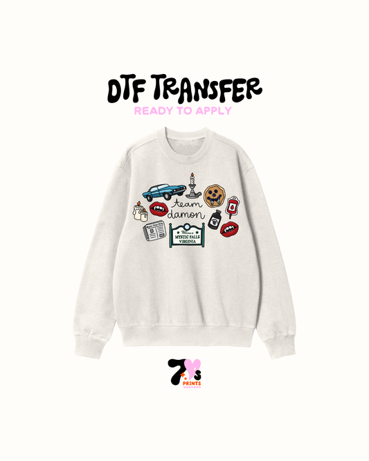 Team damon- DTF Transfers