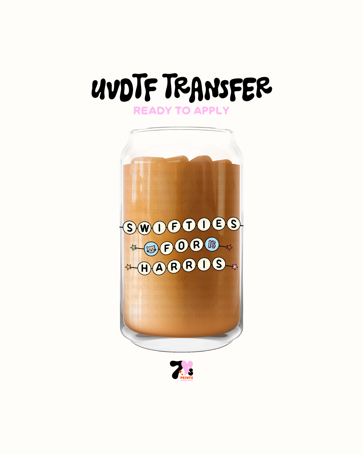 Swifties for Harris - UVDTF Decal