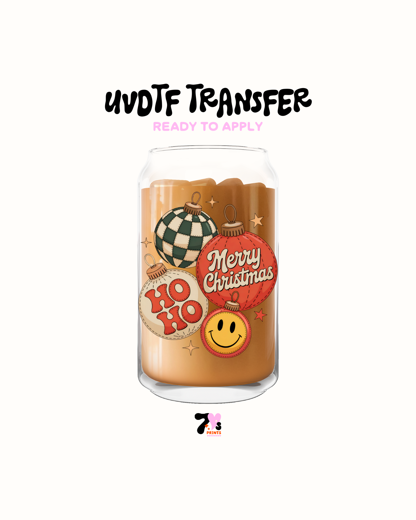 Merry xmas - UVDTF Decal