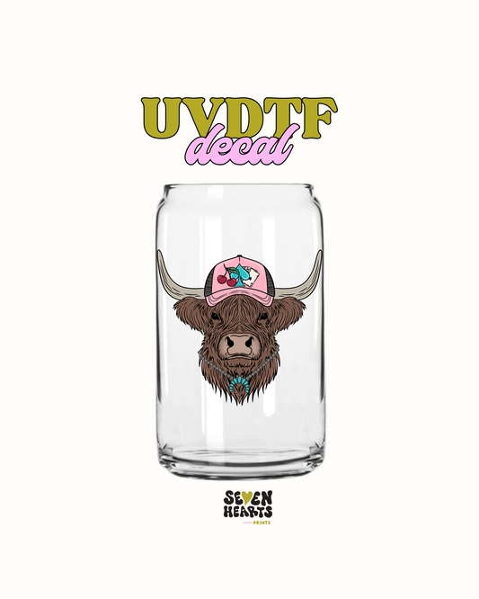 Highland Cow - UVDTF