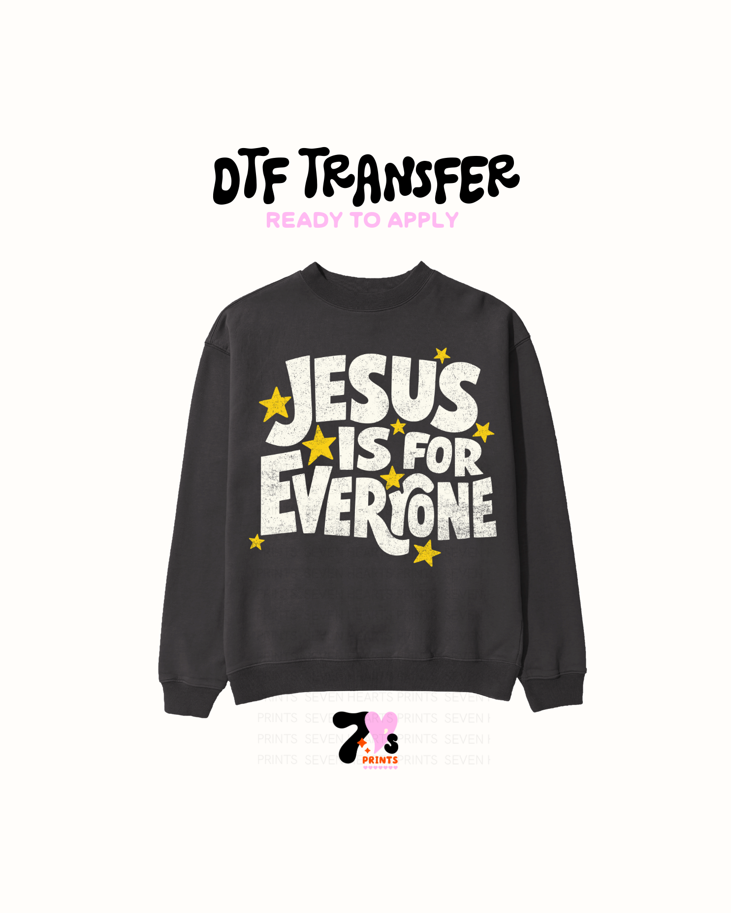-Jesus for everyone DTF Transfers