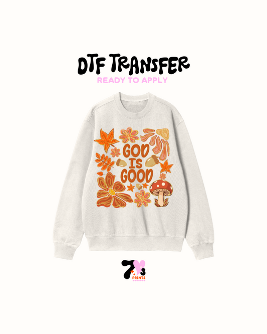 God is good - DTF Transfers