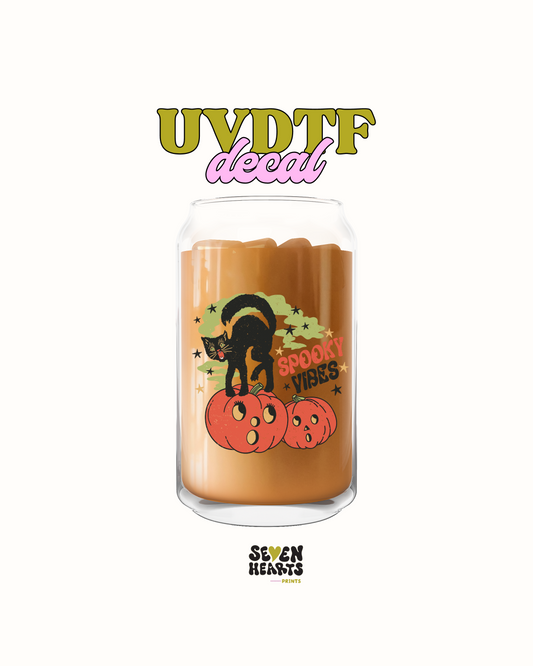 spooky vibes - UVDTF
