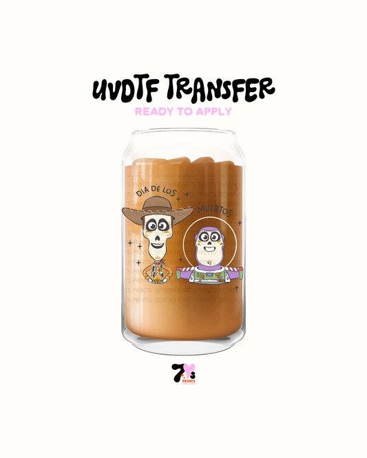Dia de los muertos - UVDTF Decal