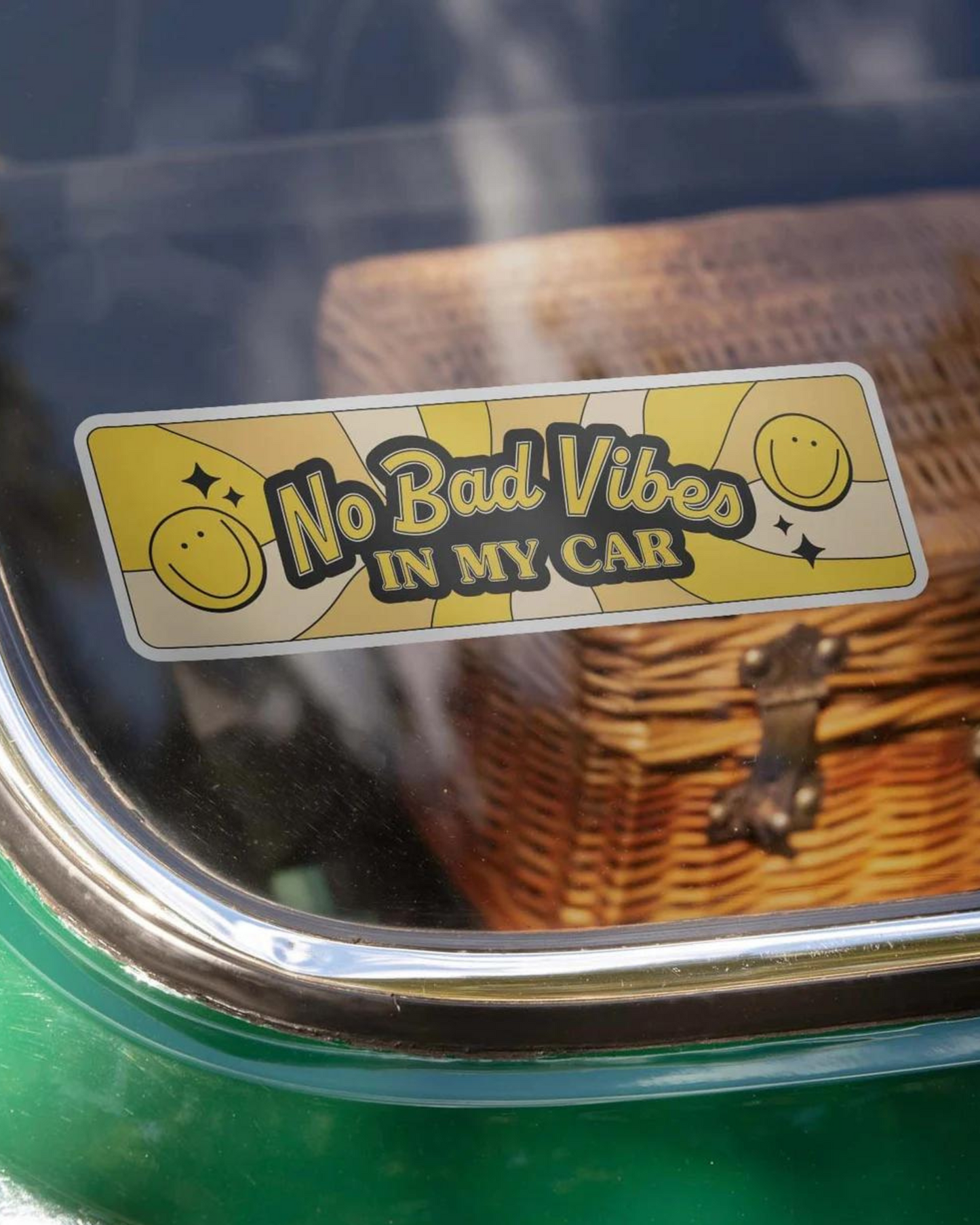 No Bad Vibes - Bumper Sticker