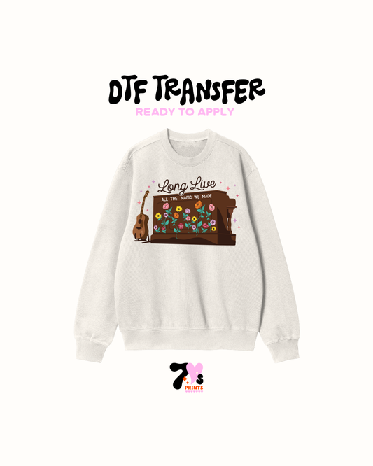 Long live - DTF Transfers