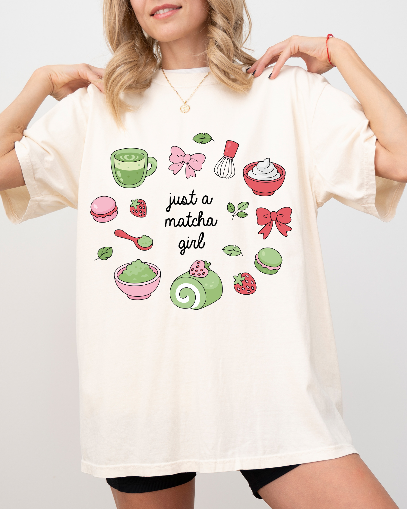 Just a matcha girl DTF Transfers