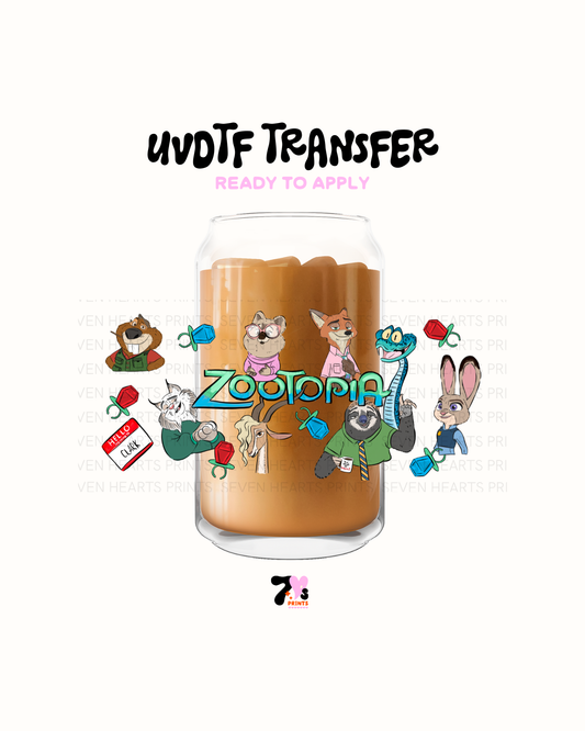 Hello Zoo- UVDTF Wraps