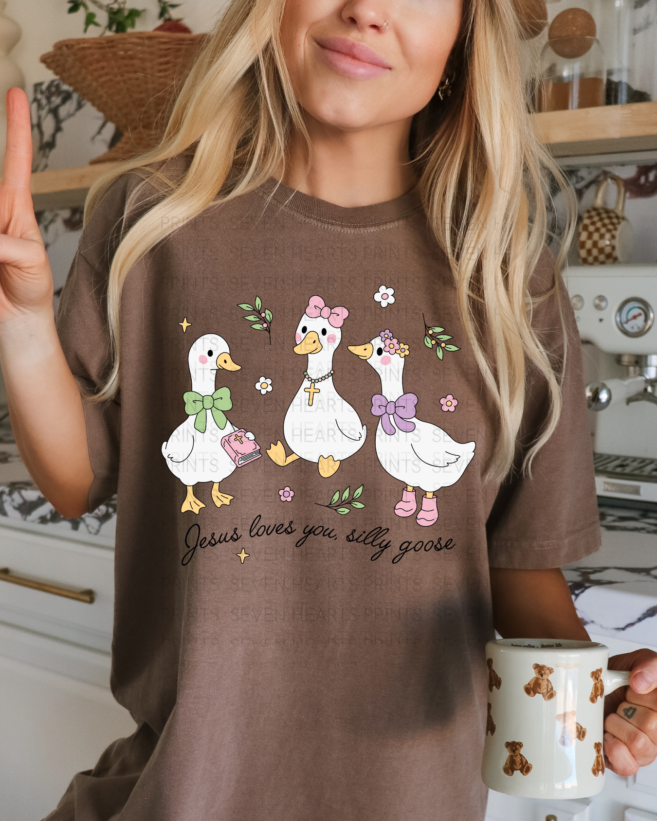 Jesus loves you you silly goose - DTF Transfers