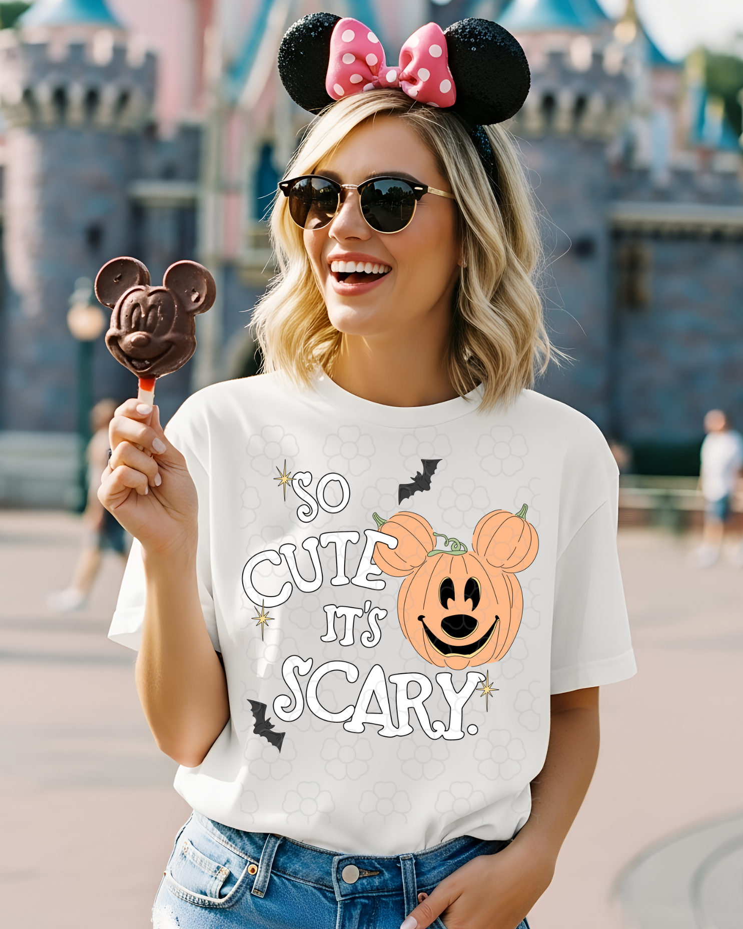 so cute is scary pumpkin- DTF Transfers