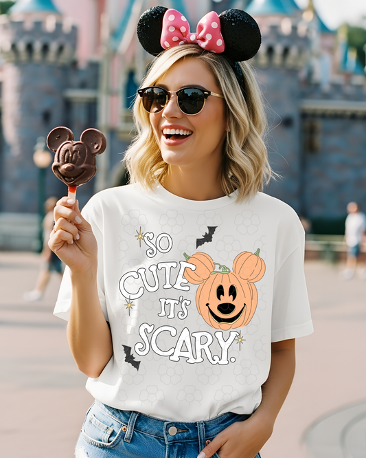 so cute is scary pumpkin- DTF Transfers
