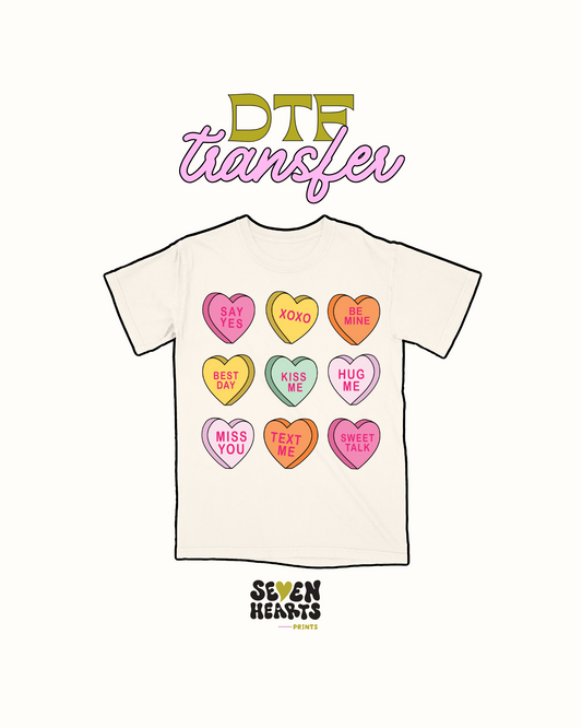 Valentime candy - DTF Transfer